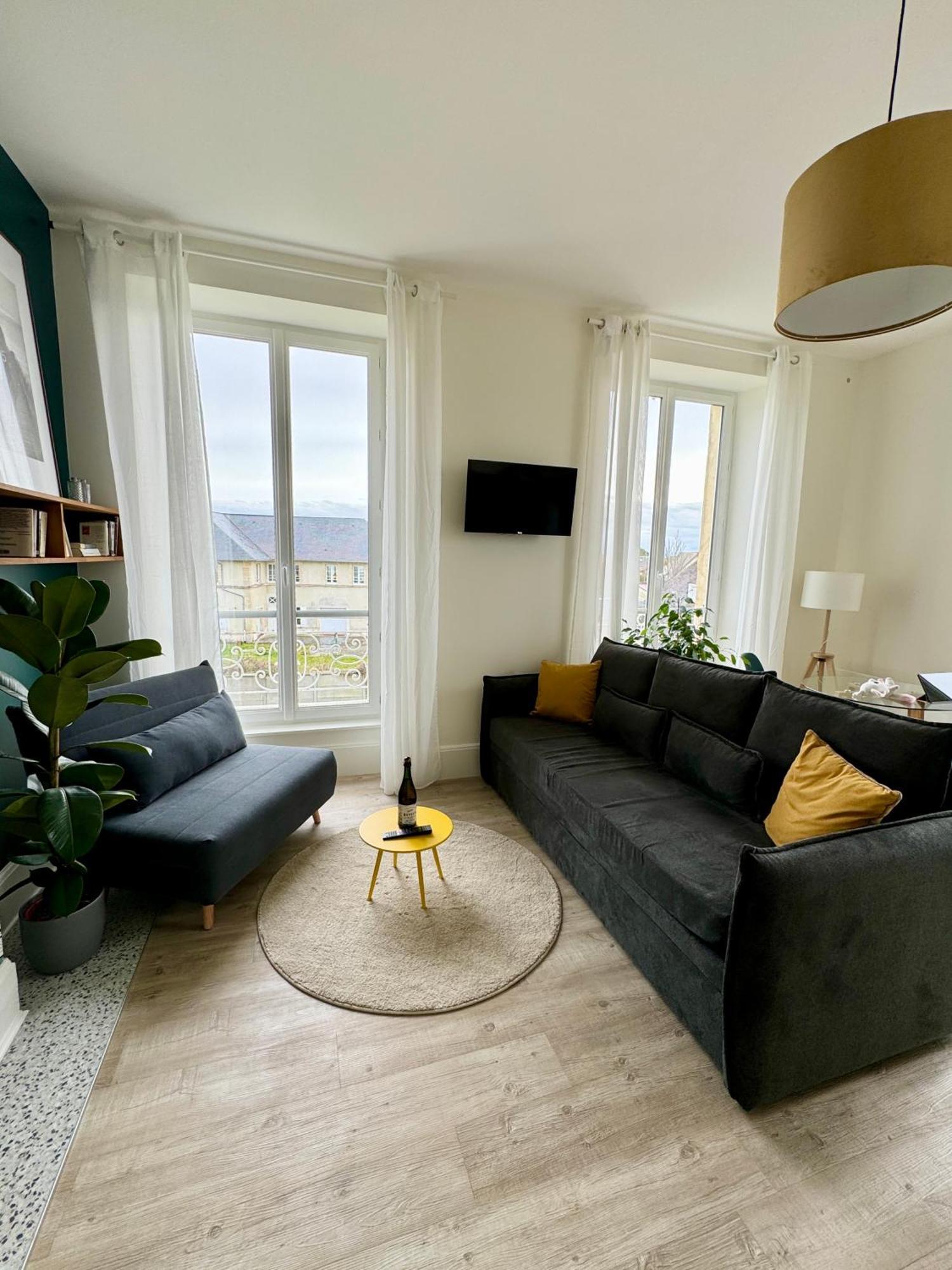 Sunny Apt On D-Day Beach With Parking Saint-Come-de-Fresne Exterior photo
